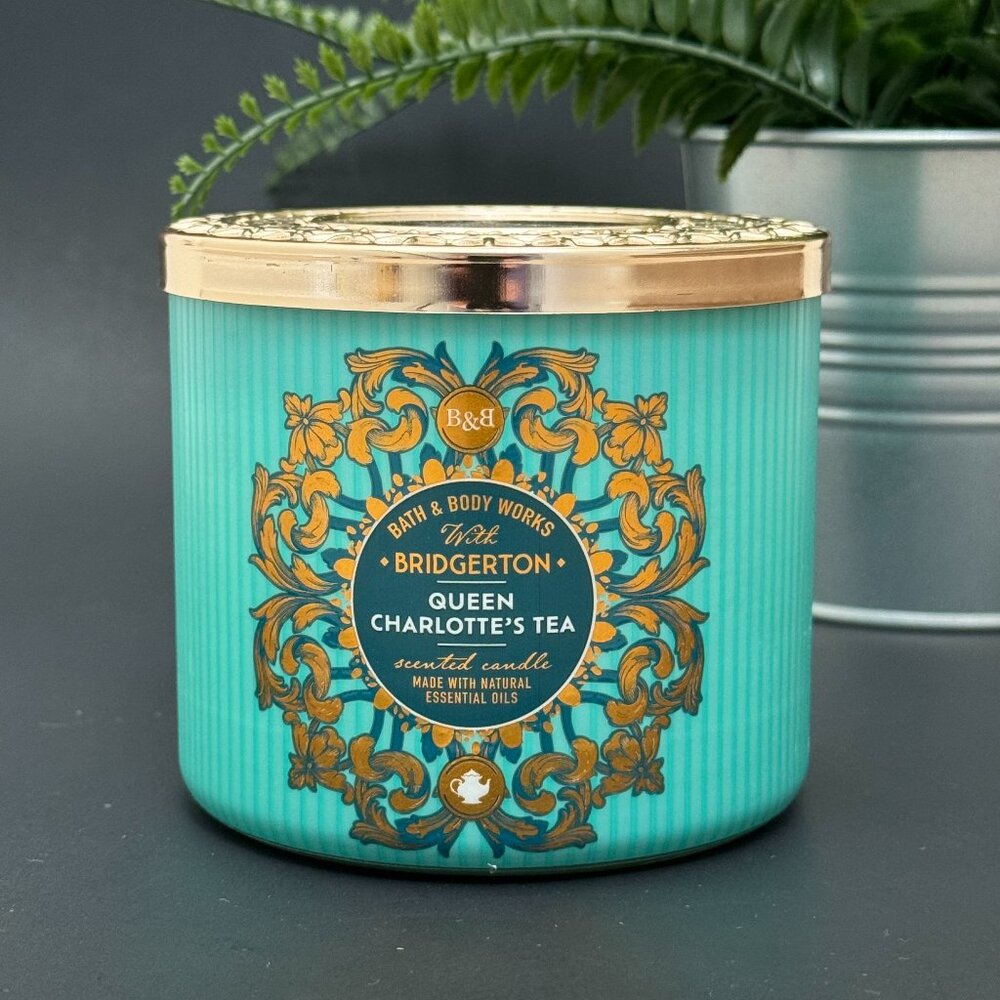 BBW Bridgerton Collaboration Queen Charlotte's Tea Bath & Body Works Candle